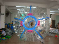 Diameter 3m Reinforced Zorb Ball with Color Strips