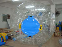 Tansparent Zorb ball with covers use on water