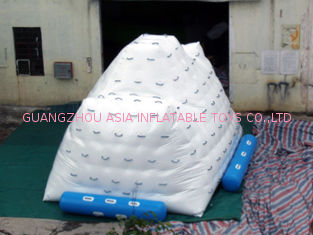 Inflatable Iceberg with 3 Sides Climbing Wall for Beach Park, Water Park