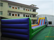 Inflatable Ramp for Human Harmester Zorb Ball Games