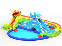 Hot Selling!!! Summer Water Games Giant Inflatable Water Park