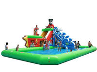 Giant Inflatable Water Park Floating Water Games