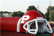 Inflatable Helmet Tunnel for Event