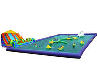 PVC Tarpaulin Aqua Inflatable Water Park Games