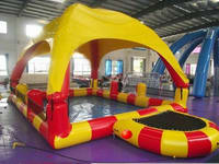 Commercial Grade Inflatable Pool with tent