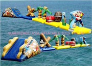 High Density Inflatable Water Obstacle Airflow Inflatable Water Games for Sale