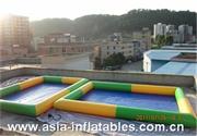 Custom-made Colored Rectangular Inflatable Pool Water Pool with EN14960