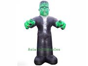 Inflatable Green Monster Halloween Decoration