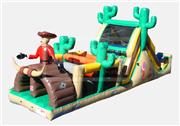 Inflatable Cowboy Obstacle Course