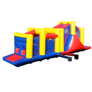 Inflatable 2 part Assault Course