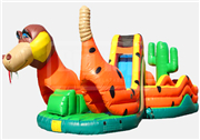 Inflatable Texas Rattler Obstacle Course