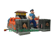 PVC Inflatable Jail Amusement/Inflatable Prison