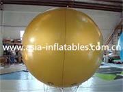 Plain Gold Helium Balloon