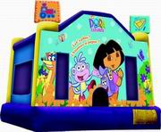 Hot sale Dora bounce castle for children park
