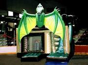 Durable 0.55mm PVC Tarpaulin Material Inflatable Pterodactyl  Castle for Zoo Park