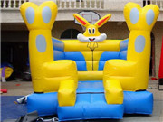 outside inlatable rabbit bouncer for kids