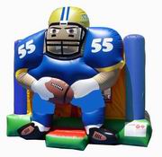 wholesale price inflatable bouncer in NFL player/ sports design