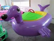 Attractive Design Purple Fur Seal Bumper Boat for Water Sports