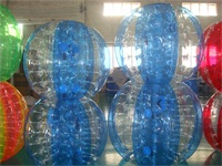 Half Color Bubble Soccer Balls for Sale