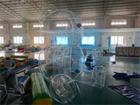 New Arrival Strong Style 0.8mm PVC Cartoon Character Air Tight Inflatable Bear Model