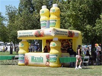 Mazola Inflatable Booth