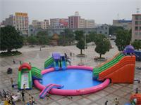 2015 Stronge Style New Inflatable Octopus Slide Water Parks for Sale