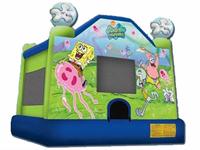 Mini Bouncer Inflatable Sponge Bob Bouncer