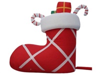 8 Foot Tall Christmas Inflatable Socks Prop