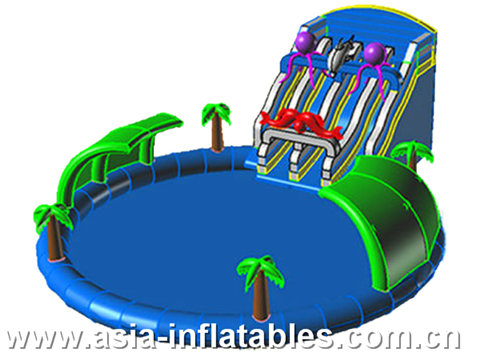 Inflatable Round Pool Water Park 