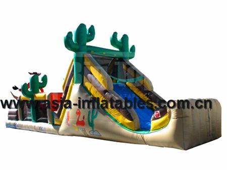    inflatable obstacle couse